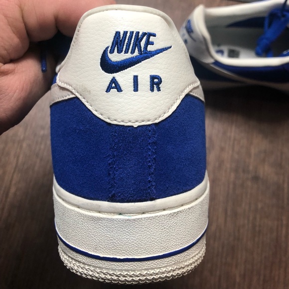Felt Blue Nike Air Force Ones Never Worn - Picture 6 of 7